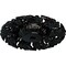 Ekena Millwork Needham Ceiling Medallion (Fits Canopies up to 4 1/4"), Hnd-Painted Black Pearl, 14 5/8"OD x 2 1/4"P CM14NEBPS - alternate 3